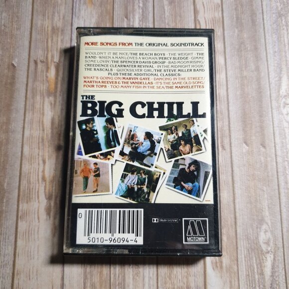 The Big Chill Cassette Tape Original Soundtrack Motown 6094 1984 Vintage Music - Picture 1 of 3